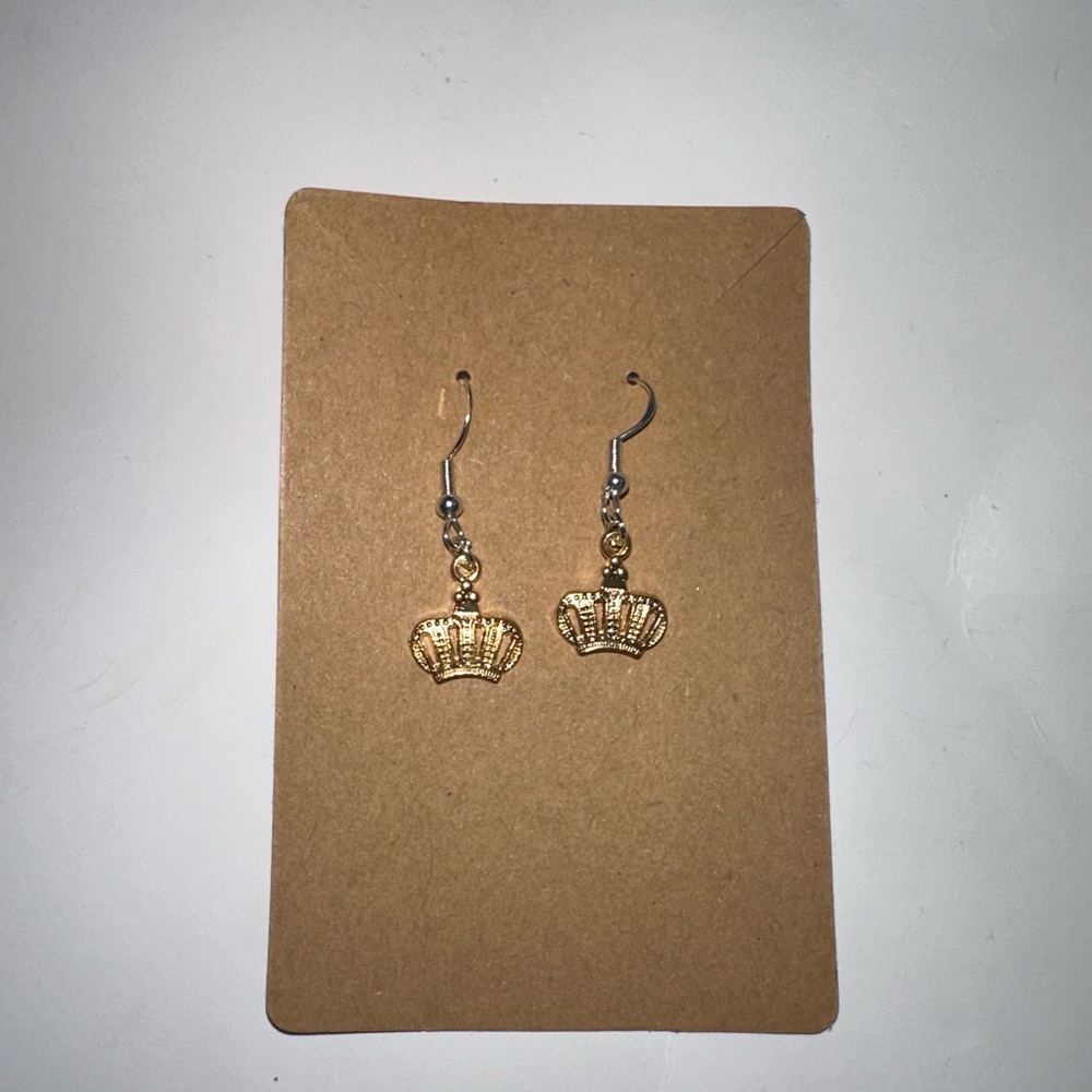 Random Drop Earring Pair Handmade - Picture 3 of 8